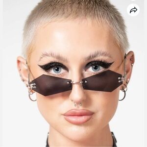 ISO Killstar Black Coffin Sunglasses